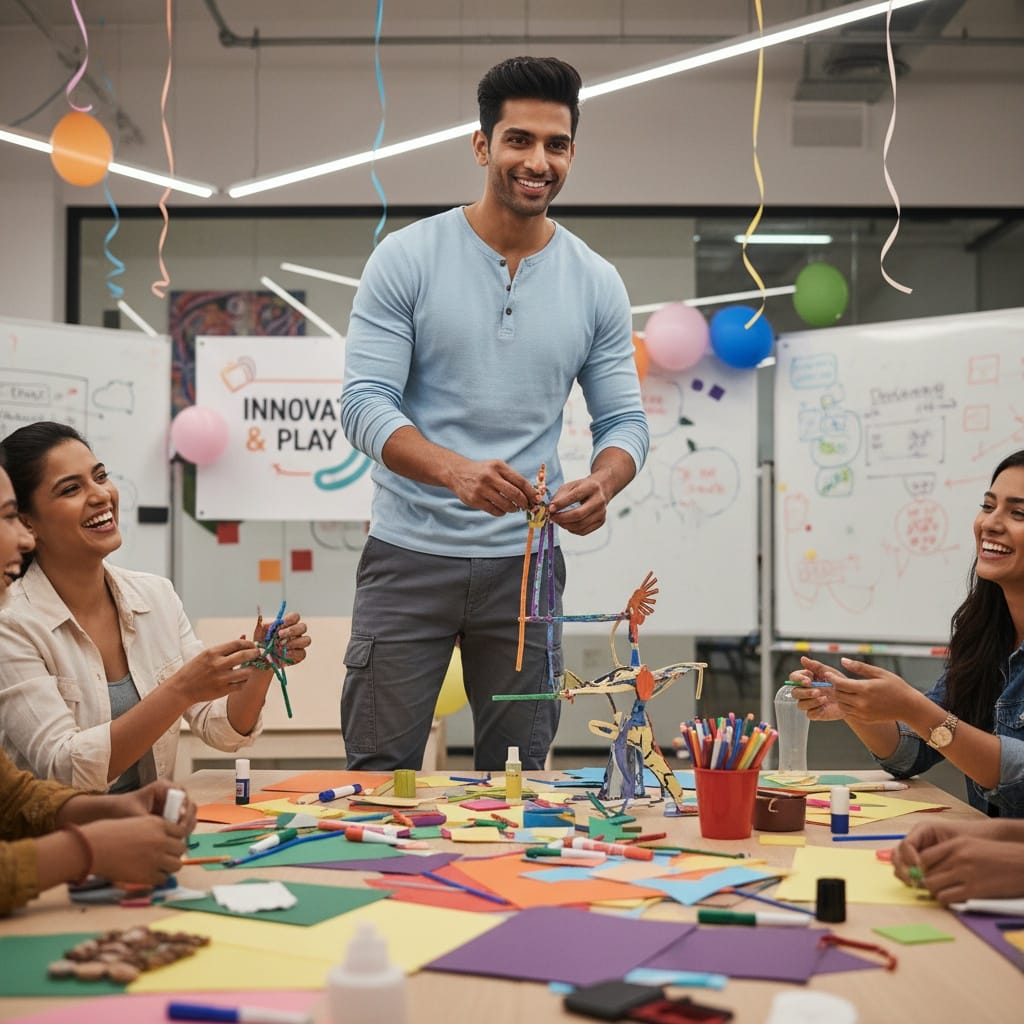 athletic indian man creative team activity 22837251