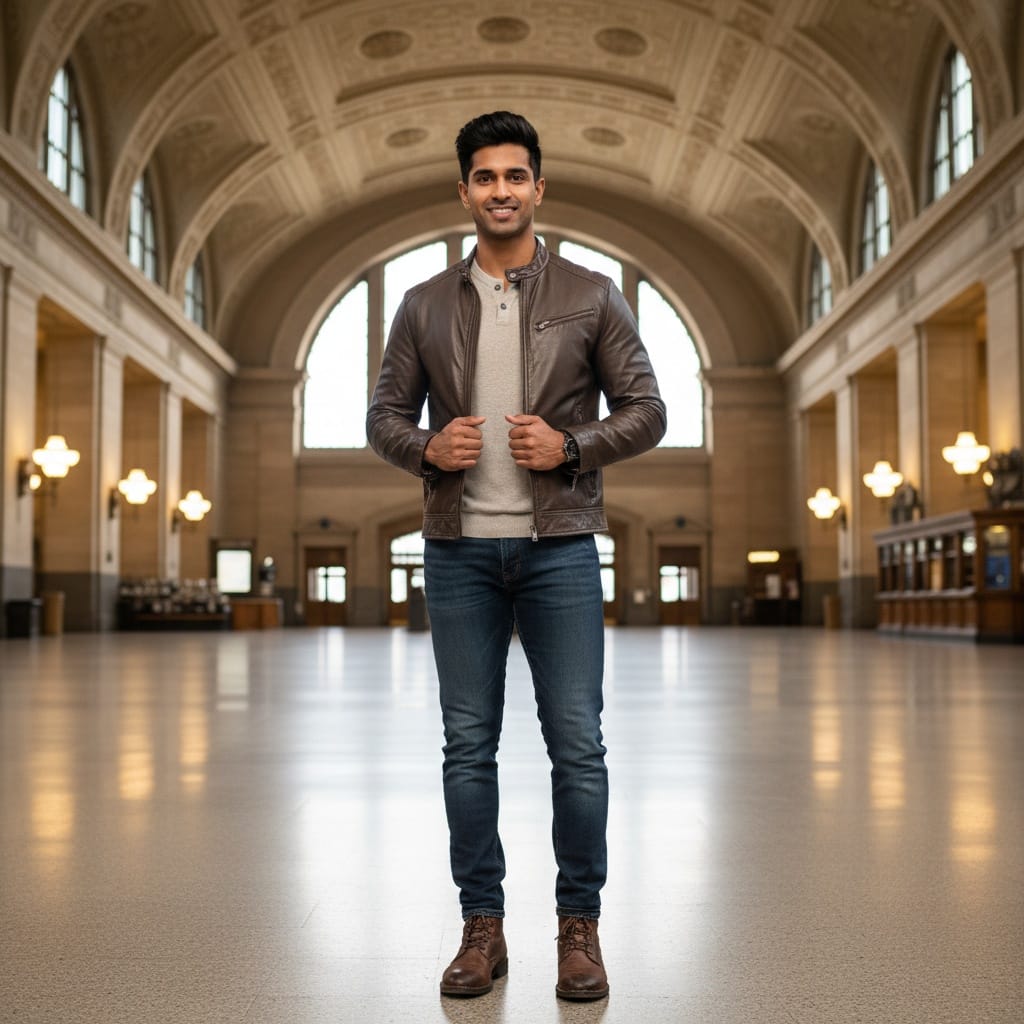 athletic indian man union station architecture 50714449
