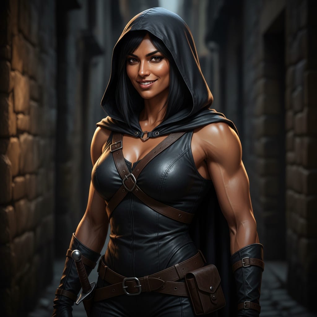 athletic indian woman rogue shadow alley 27405494