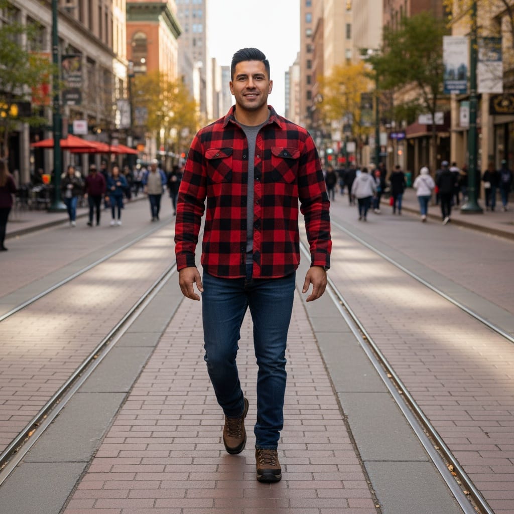 athletic latino man 16th street mall urban 93501255