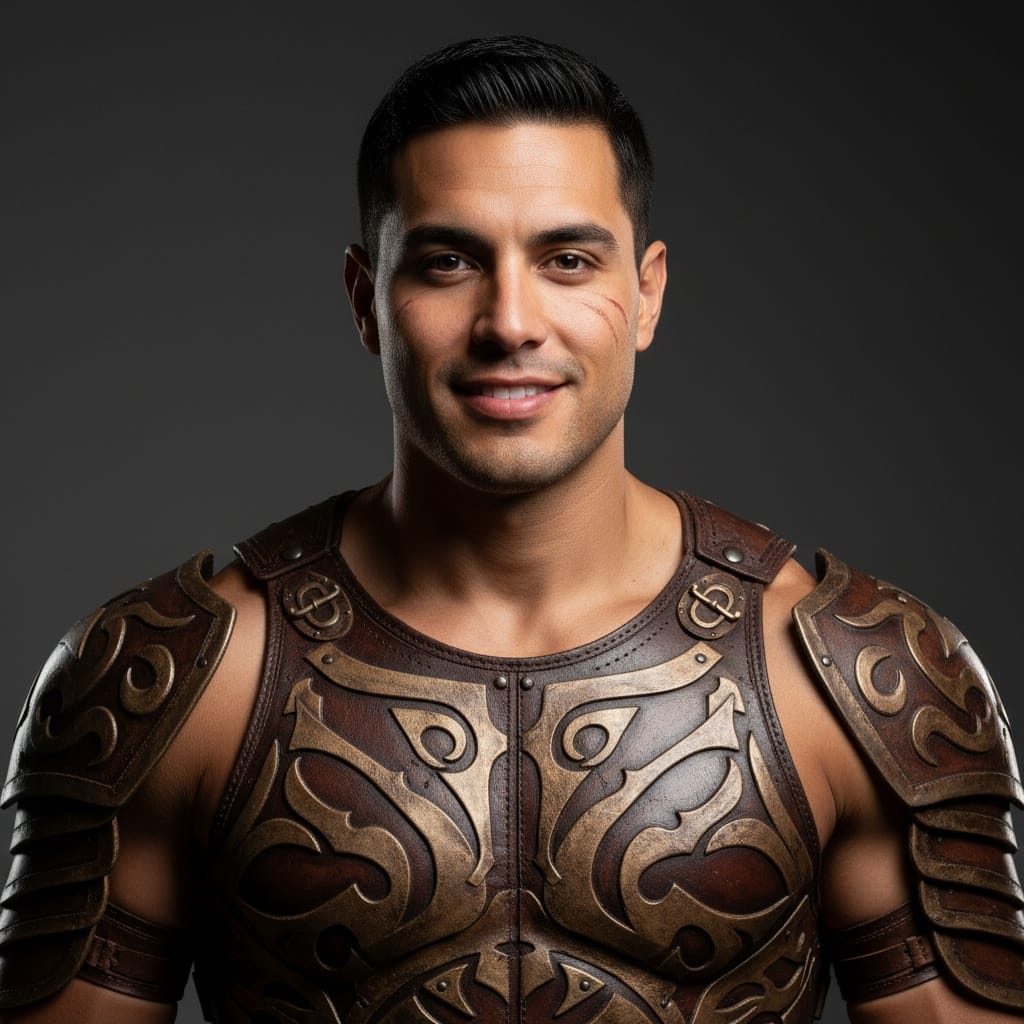 athletic latino man close up detail shot 30954415