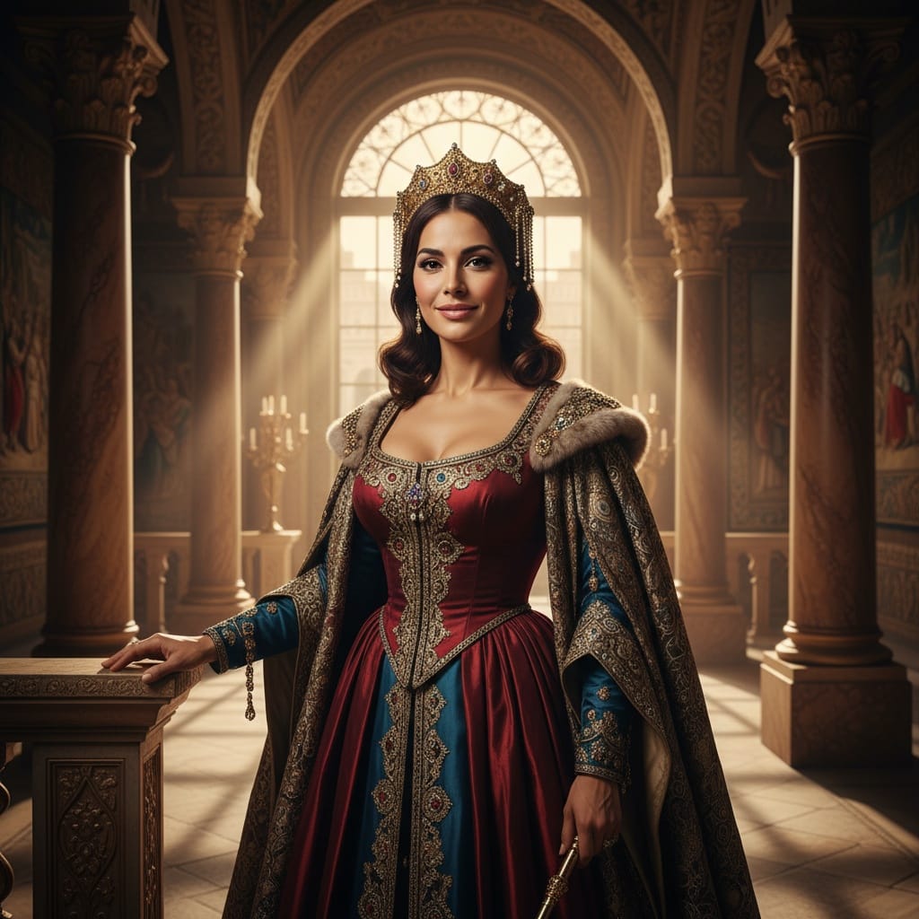 athletic middle_eastern woman epic historical drama 60240748