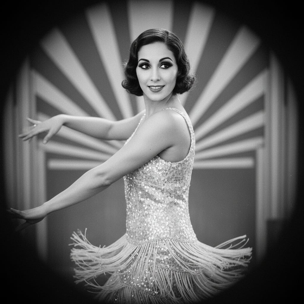 athletic middle_eastern woman silent film star 30476509