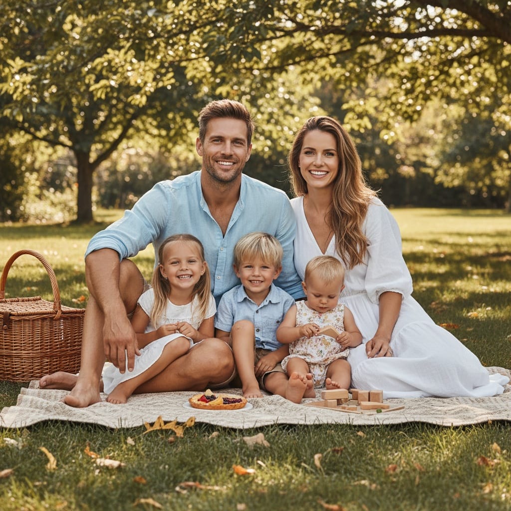 athletic white man backyard picnic blanket 37272479