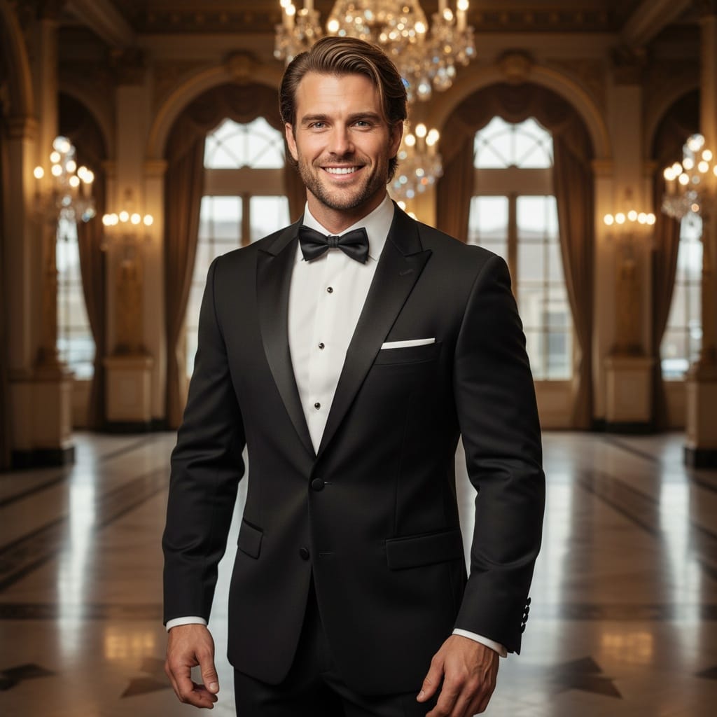 athletic white man gala full length portrait 27297299