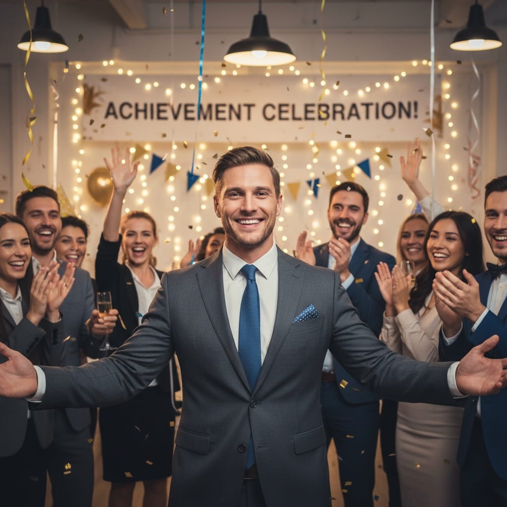 athletic white man group celebration moment 12745847