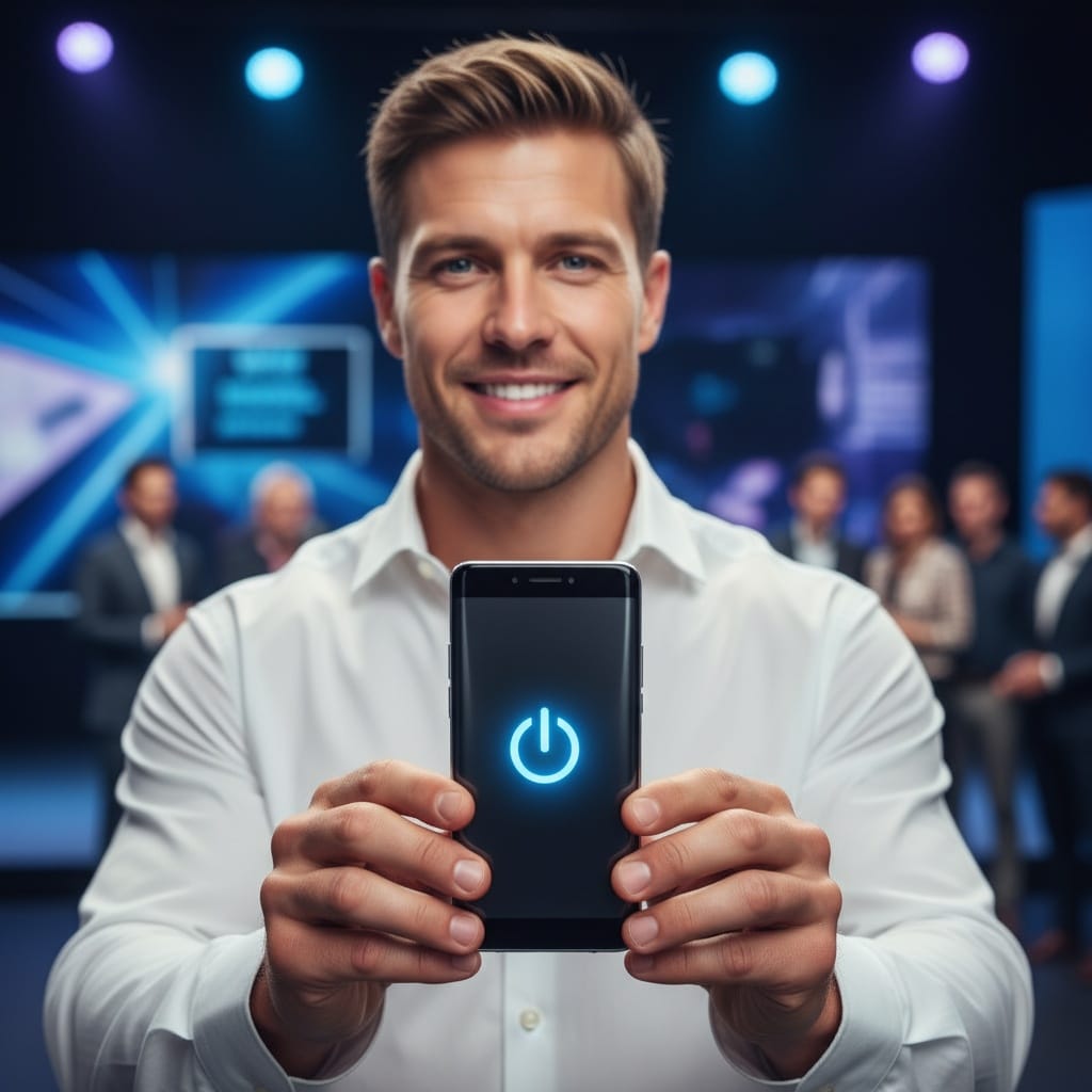 athletic white man hands holding product 48149250