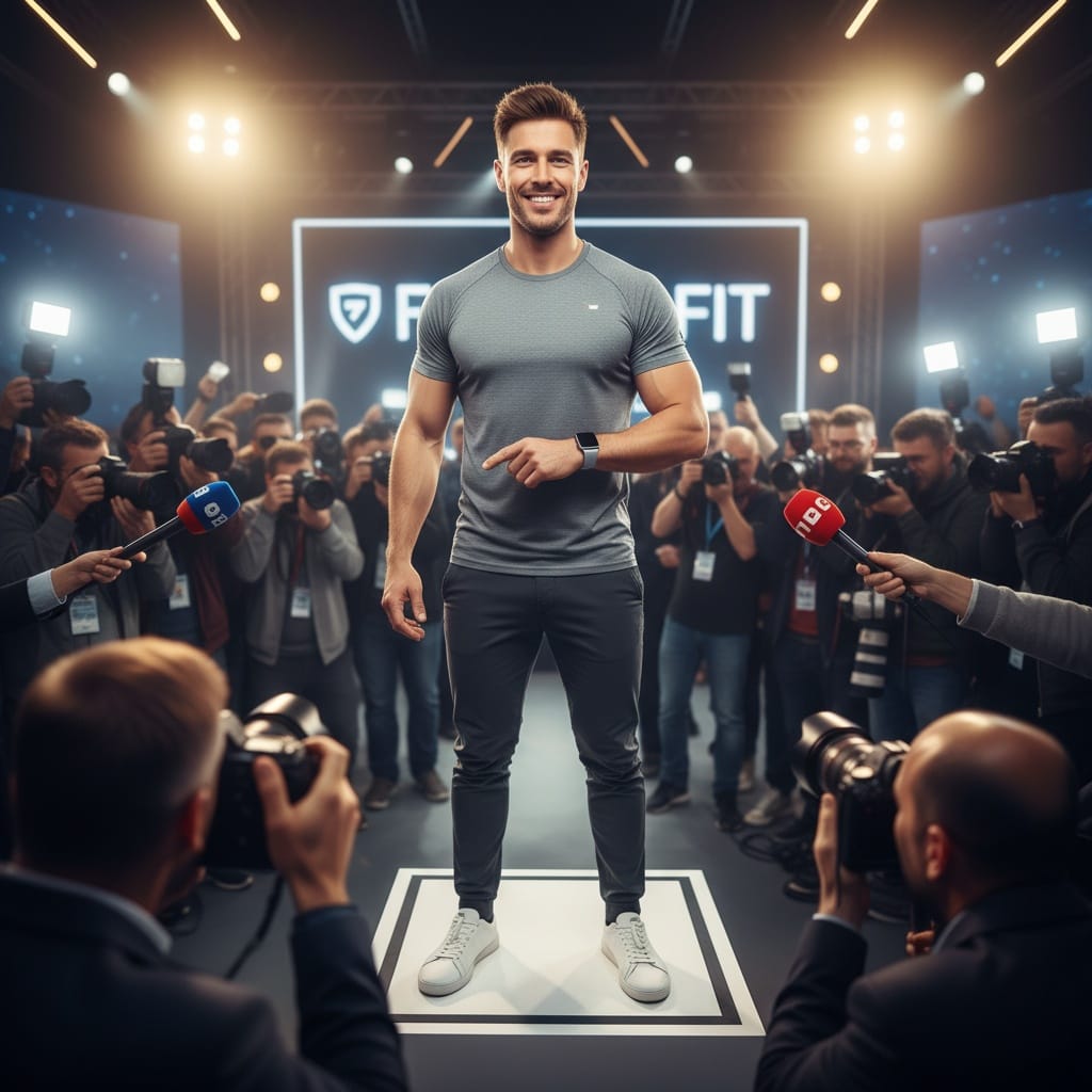 athletic white man media photographer crowd 86159292