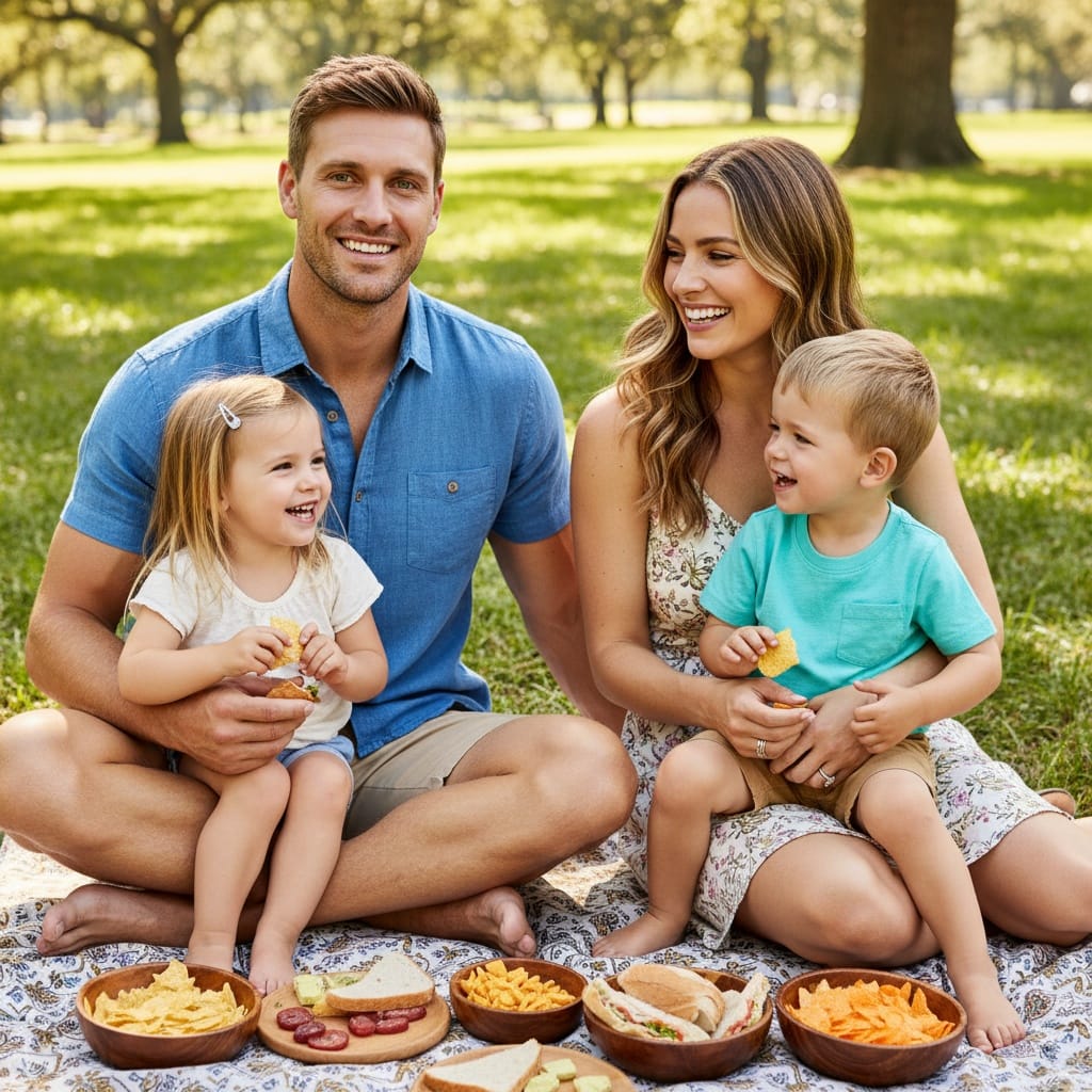 athletic white man park picnic blanket 66749936