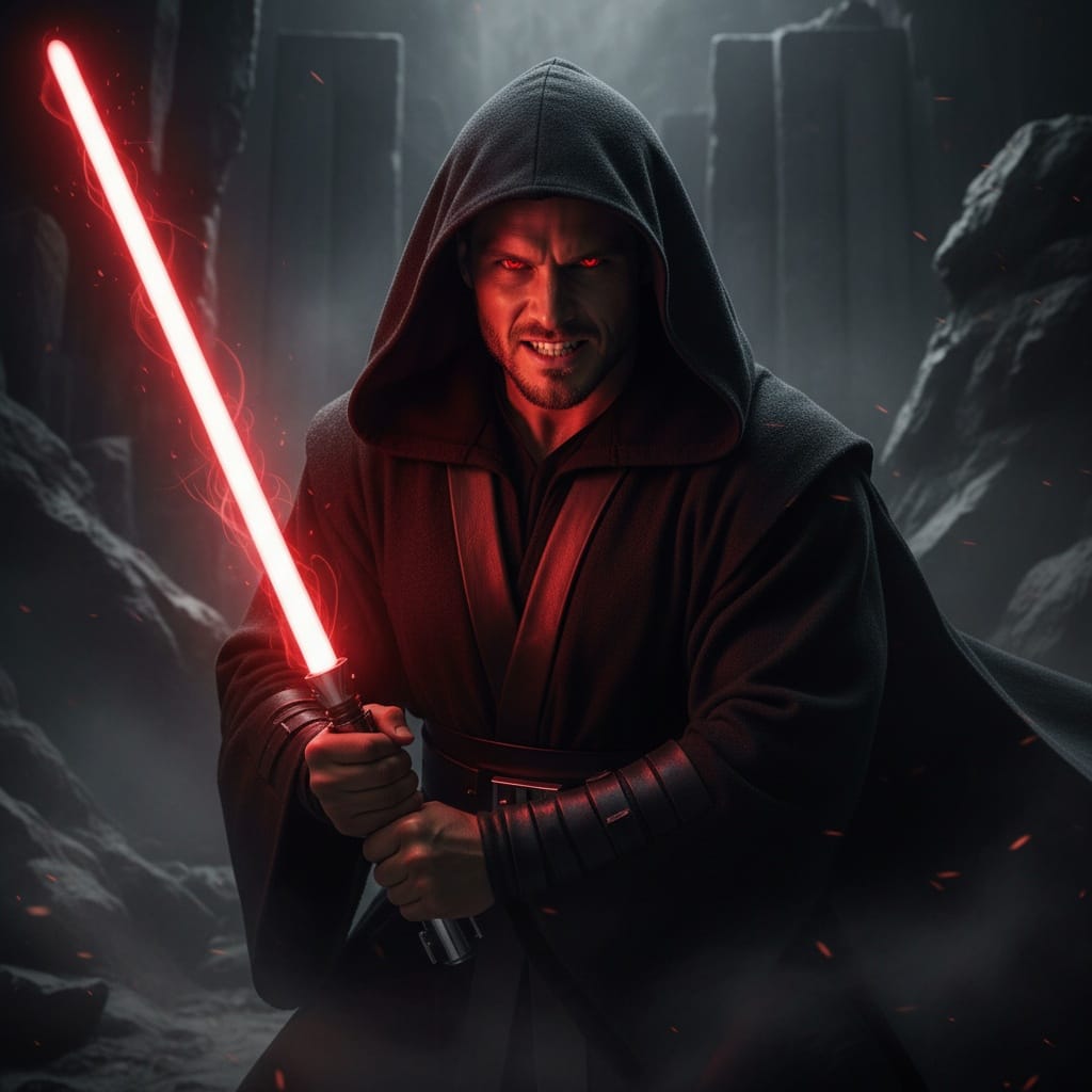 athletic white man sith lord dramatic 80752770