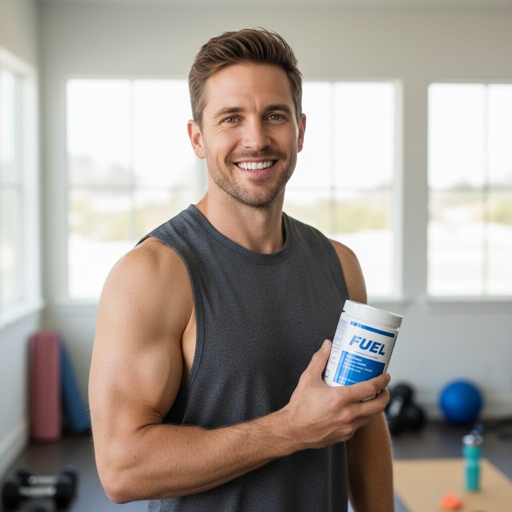 athletic white man supplement product lifestyle 56773646