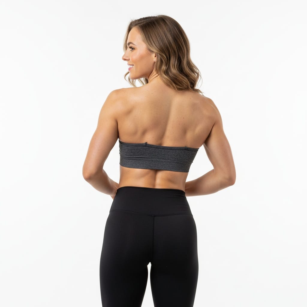 athletic white woman after back definition results 37969912