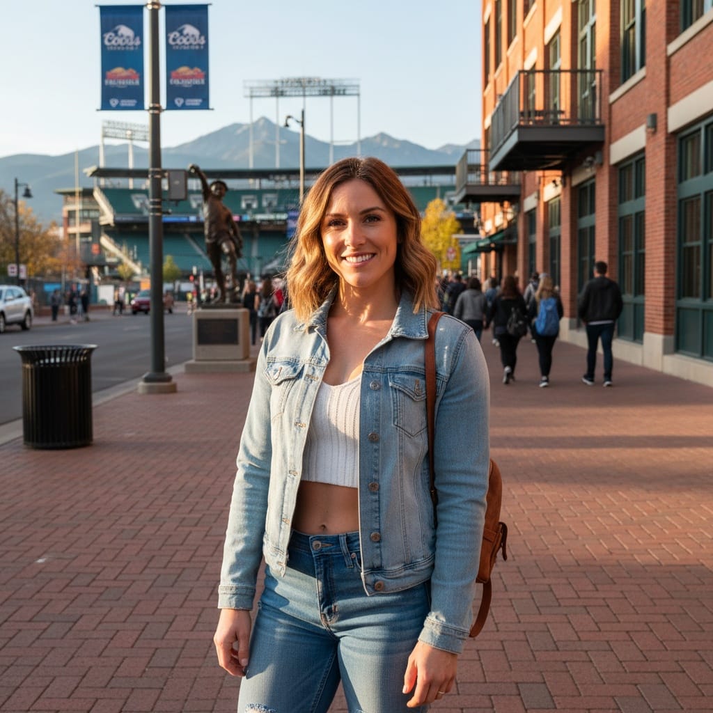 athletic white woman coors field stadium district 13721075