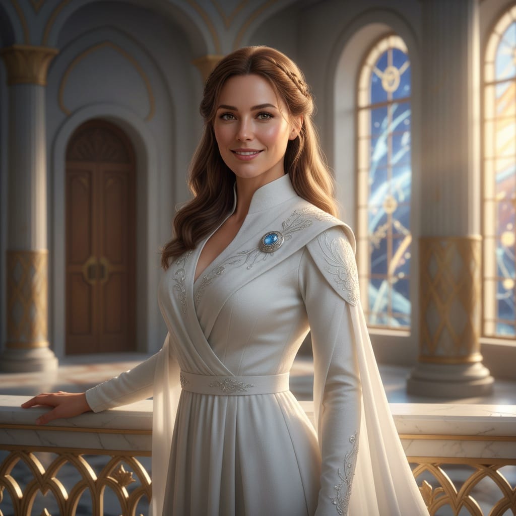 athletic white woman princess senator elegant 32092567