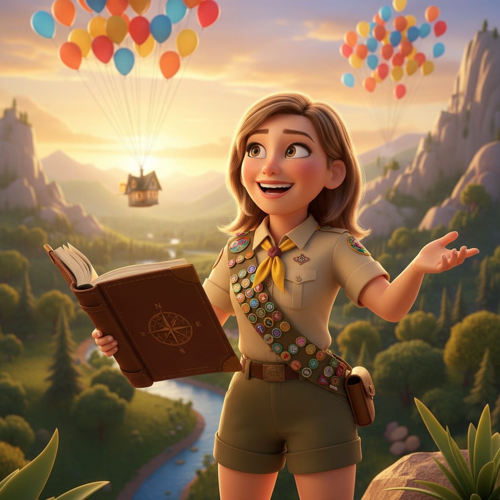 athletic white woman up wilderness explorer 11813505