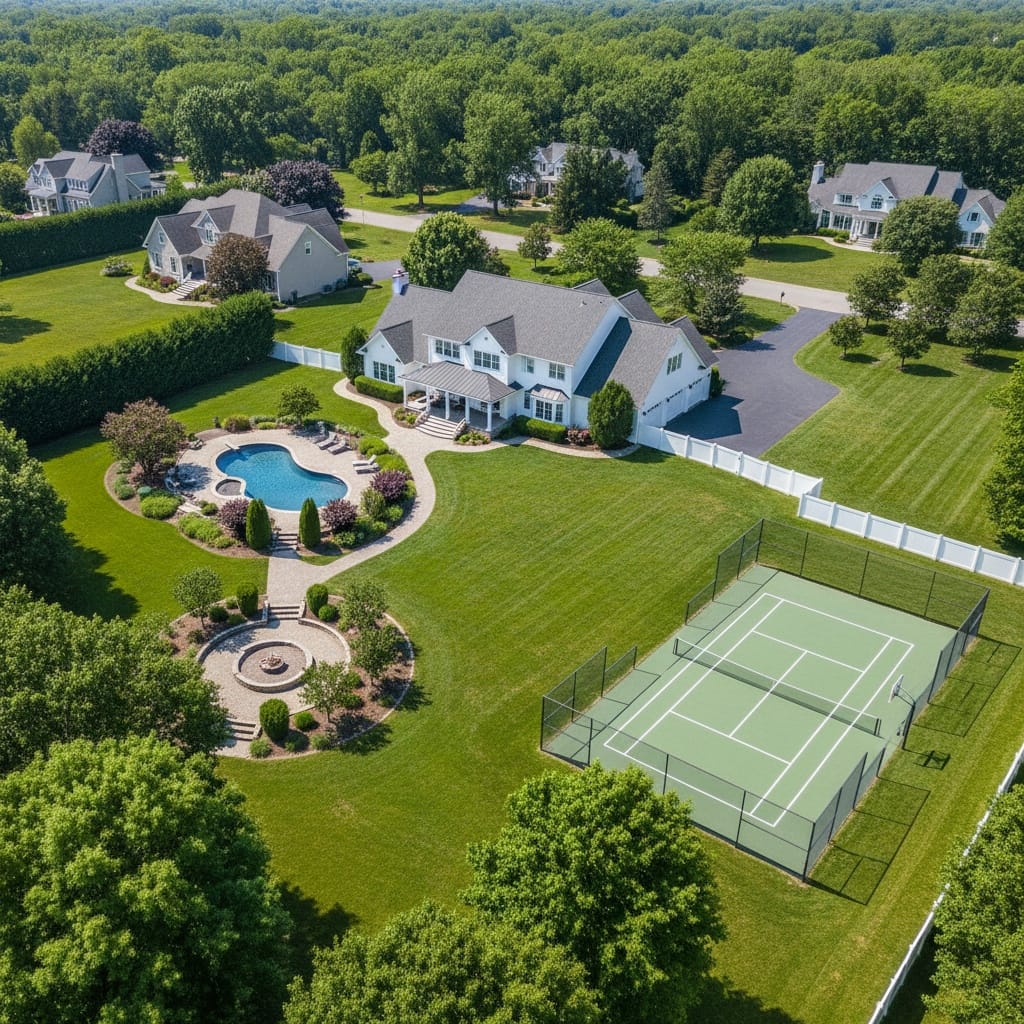 backyard aerial overview 28577256