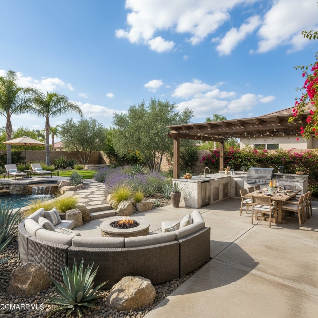 backyard outdoor living 56981179