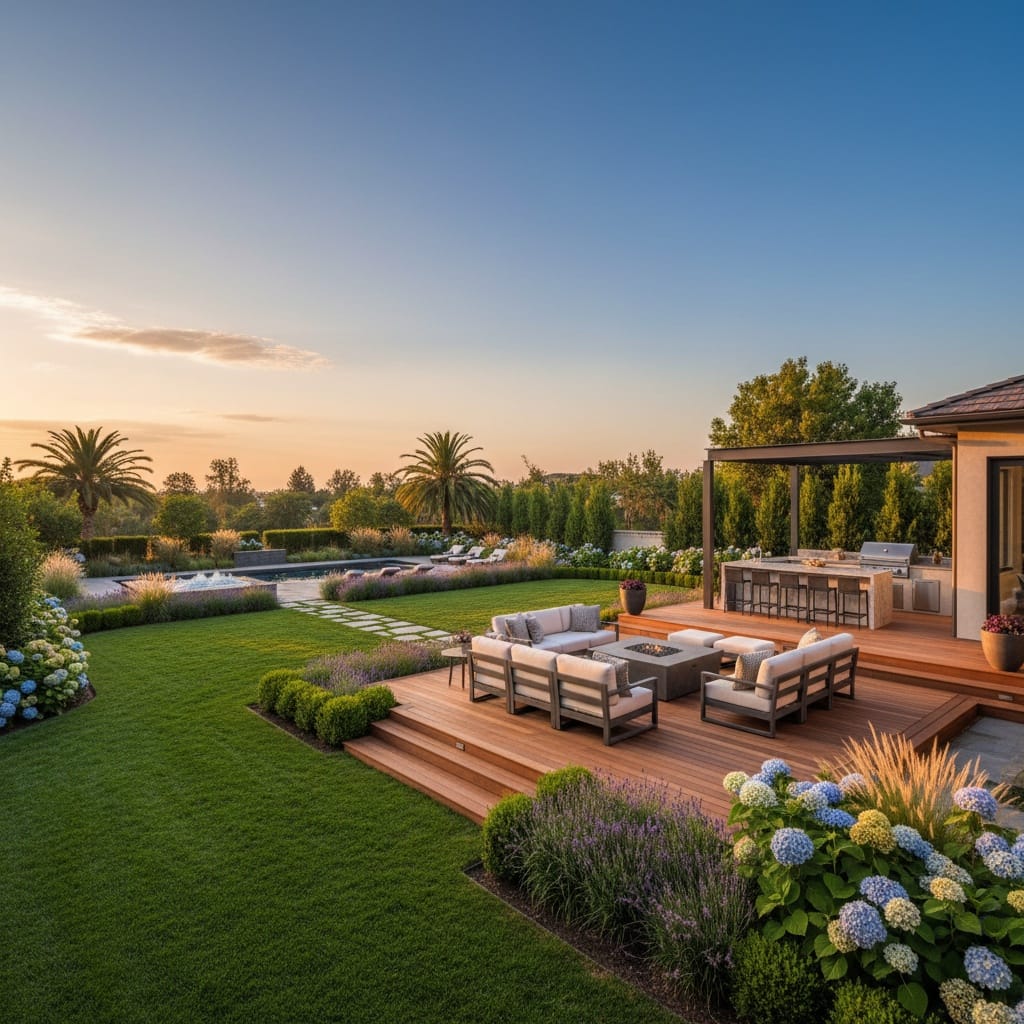 backyard outdoor living 80925773