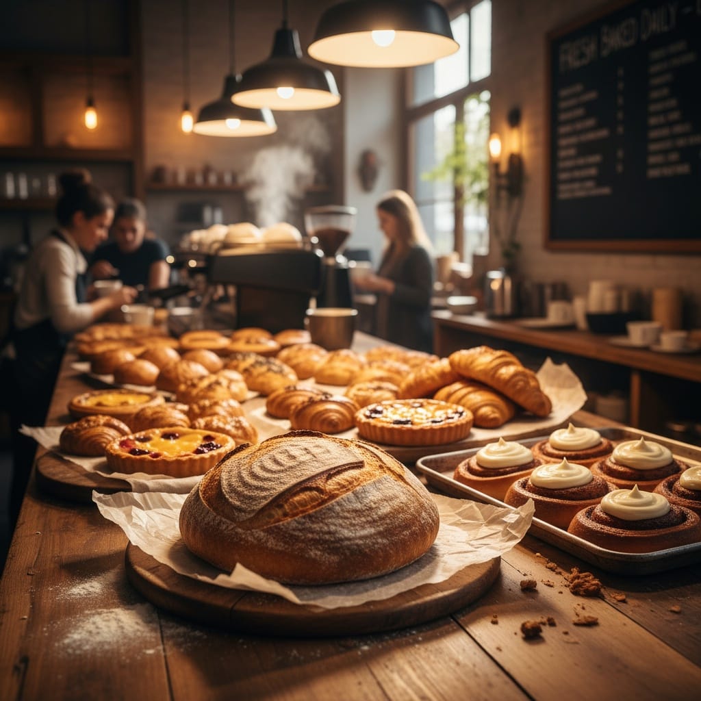 bakery counter display 23537972