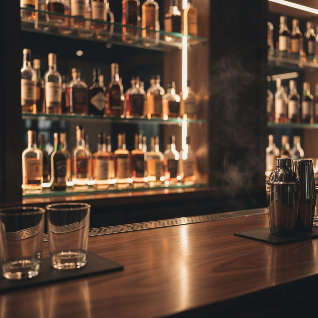 bar counter close up 89999722
