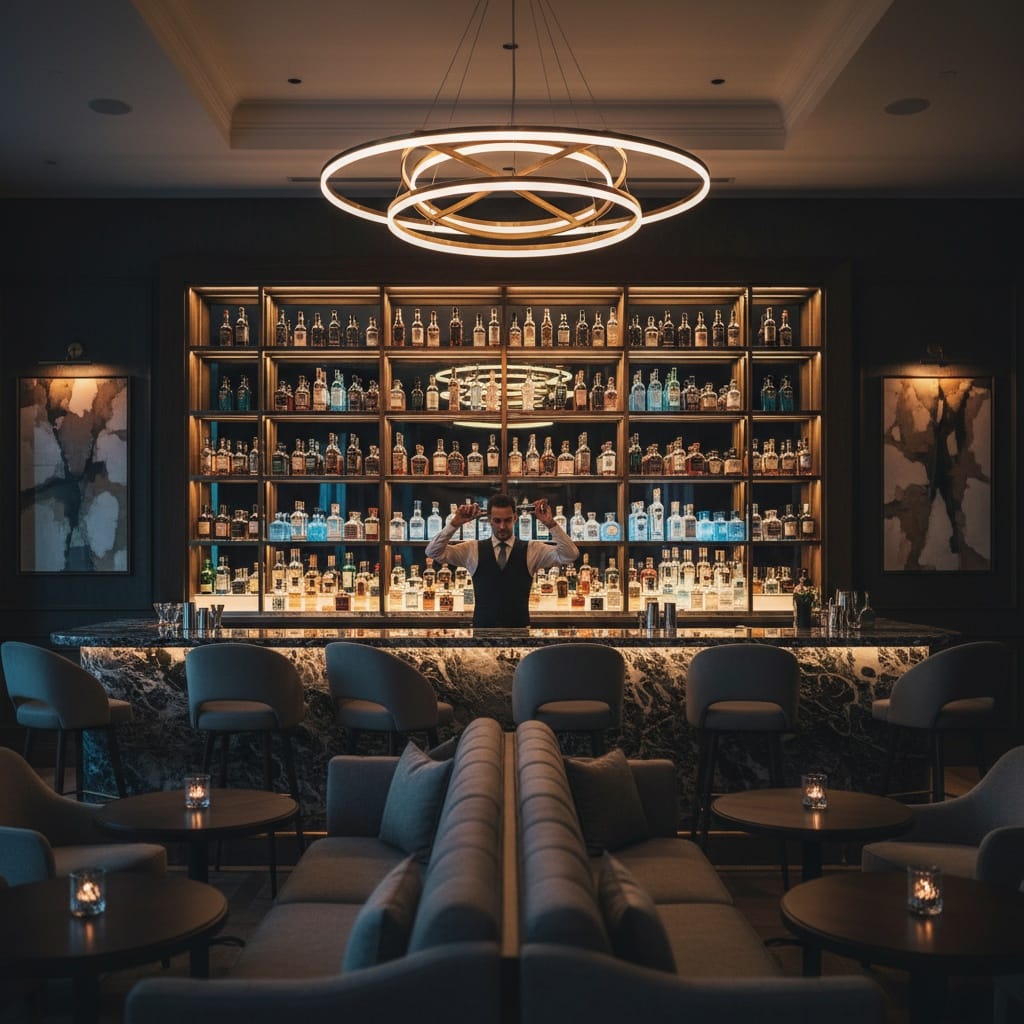 bar lounge area atmosphere 99607103