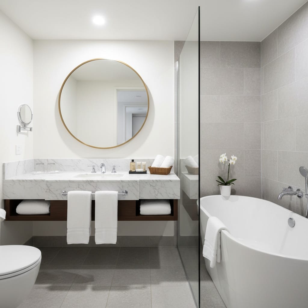 bathroom clean modern 14198349