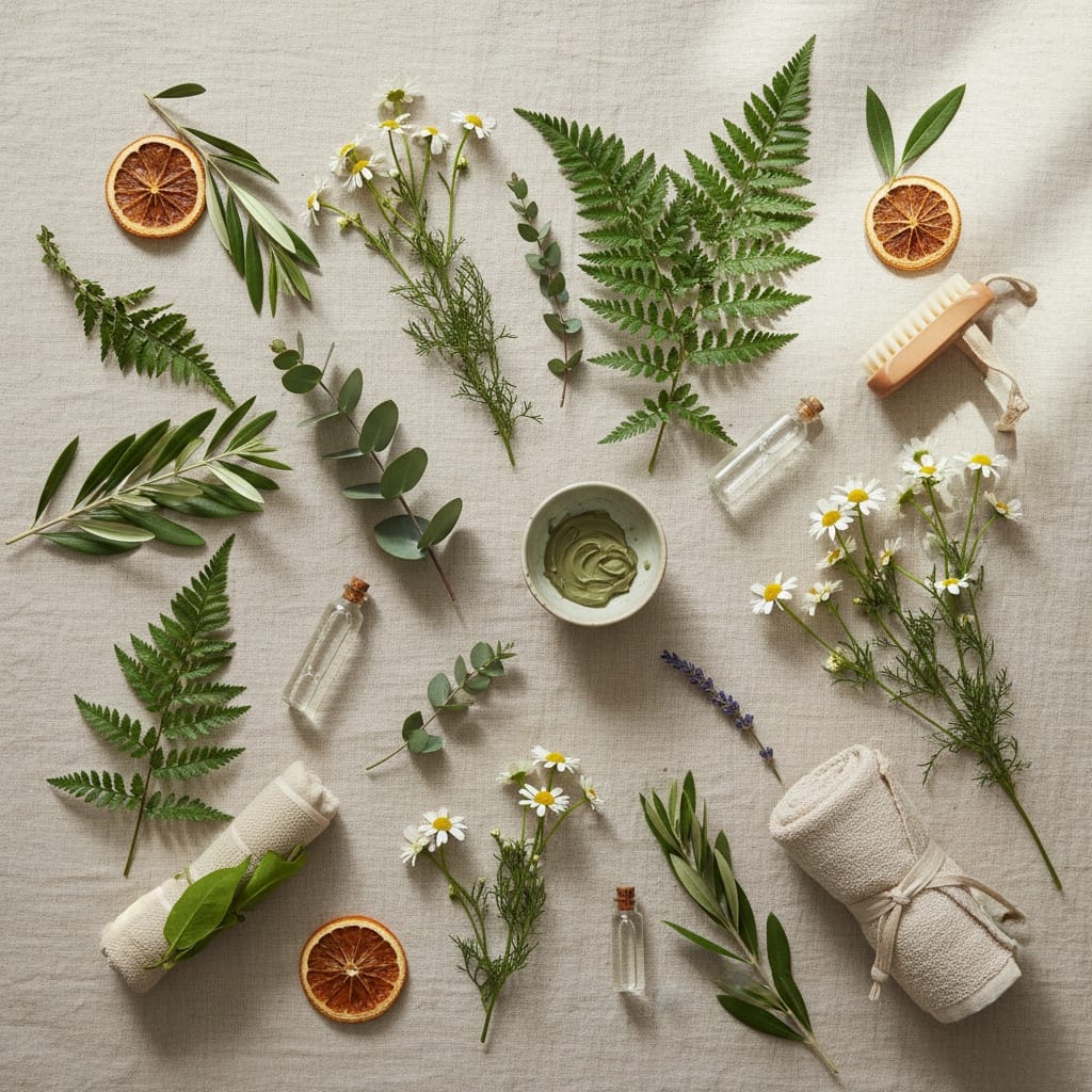 botanical natural elements 97653641
