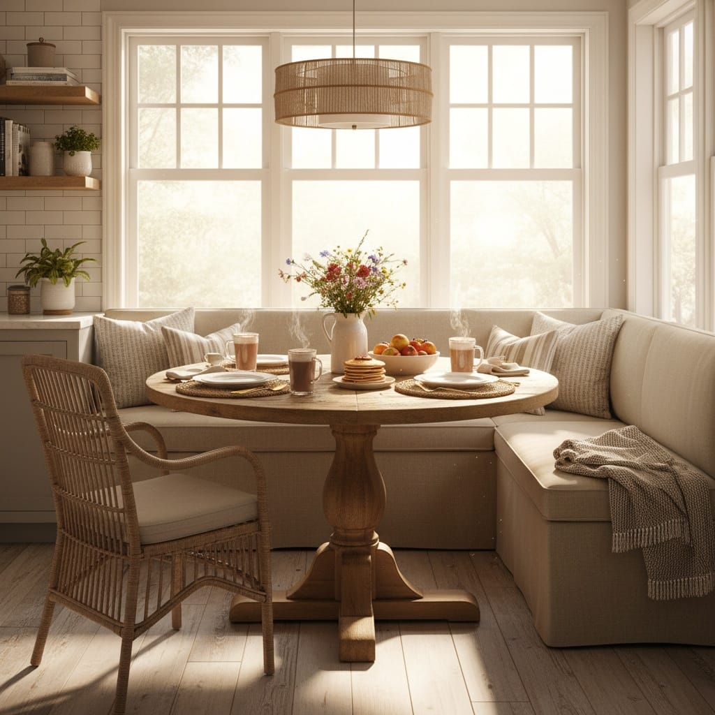 breakfast nook natural light 58959708