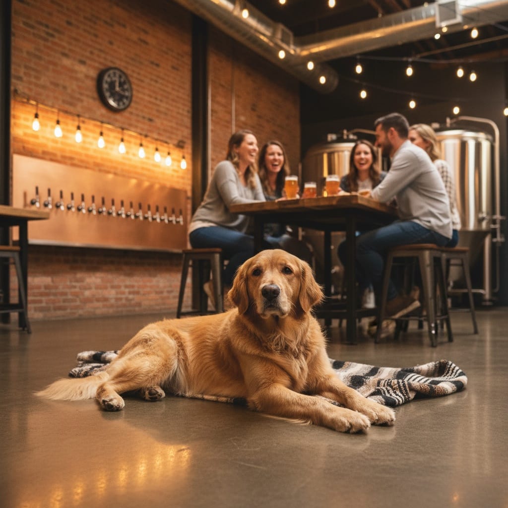 brewery taproom floor 69904616