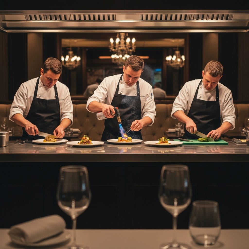 chef table intimate view 83574483