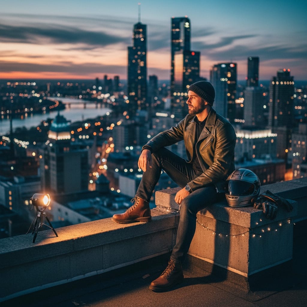 city rooftop skyline 66105499
