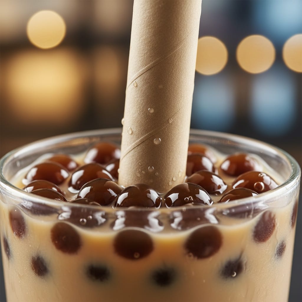 close up straw bubbles 91332363
