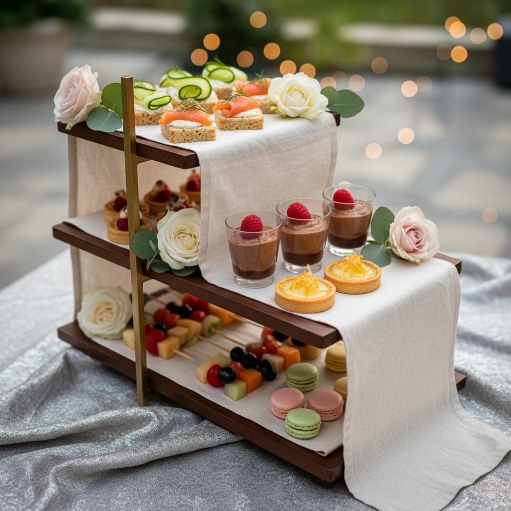 close up tiered display 77121064