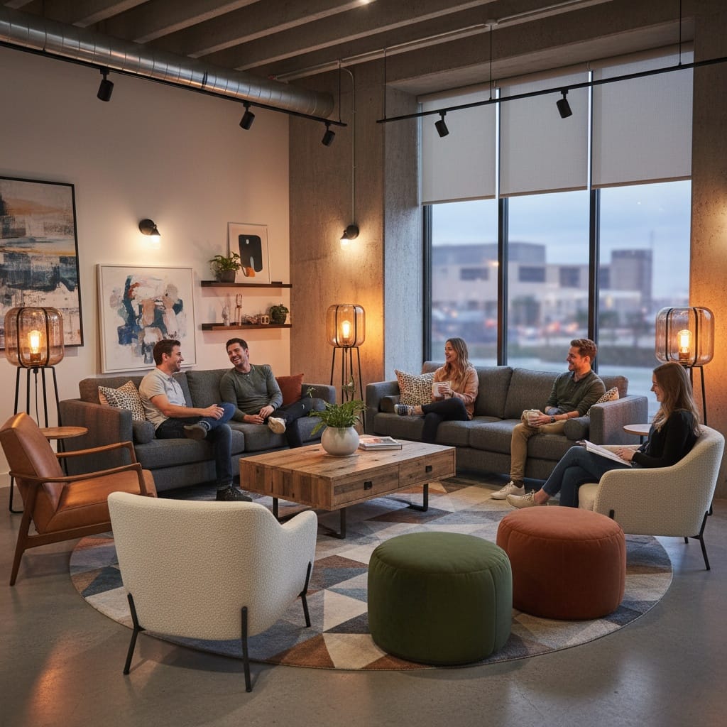 communal lounge area 65363343