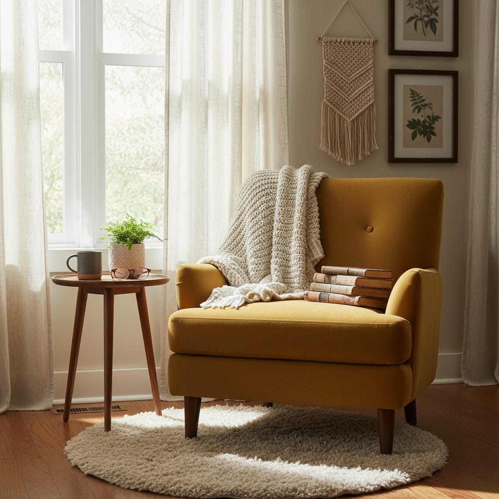 corner reading nook 49871067