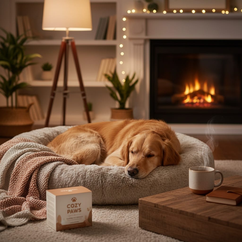 cozy bed resting scene 92575006