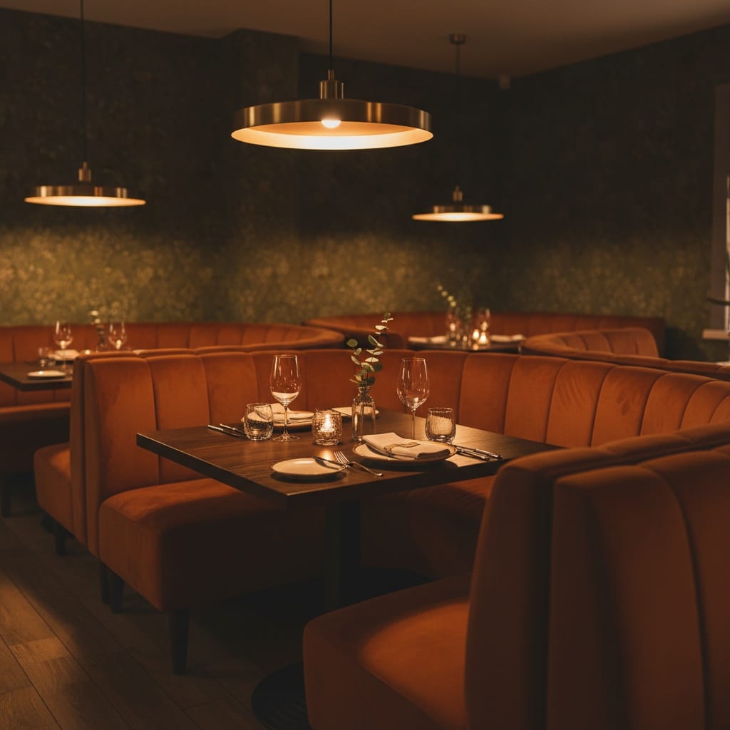 cozy booth seating 24126527