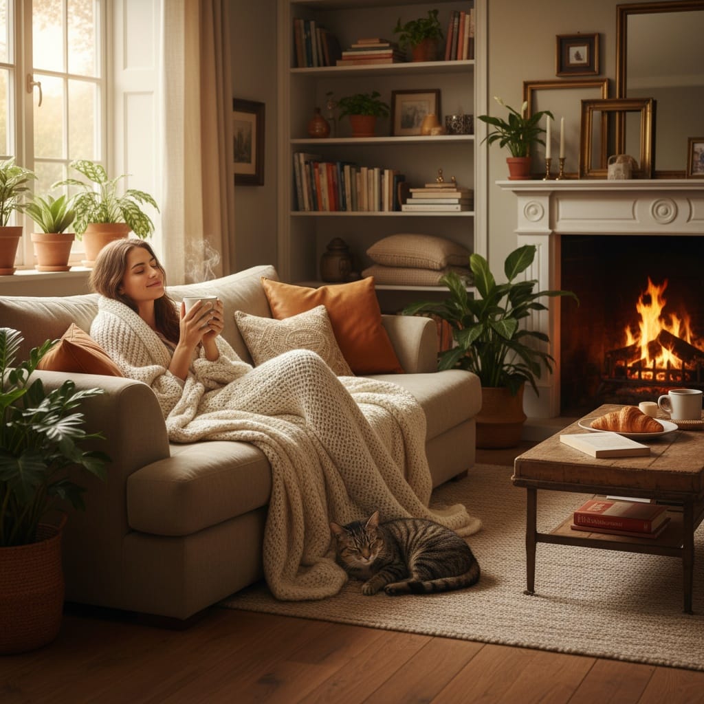 cozy home setting 28859217