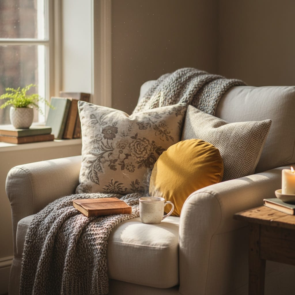 cozy reading nook detail 22507002