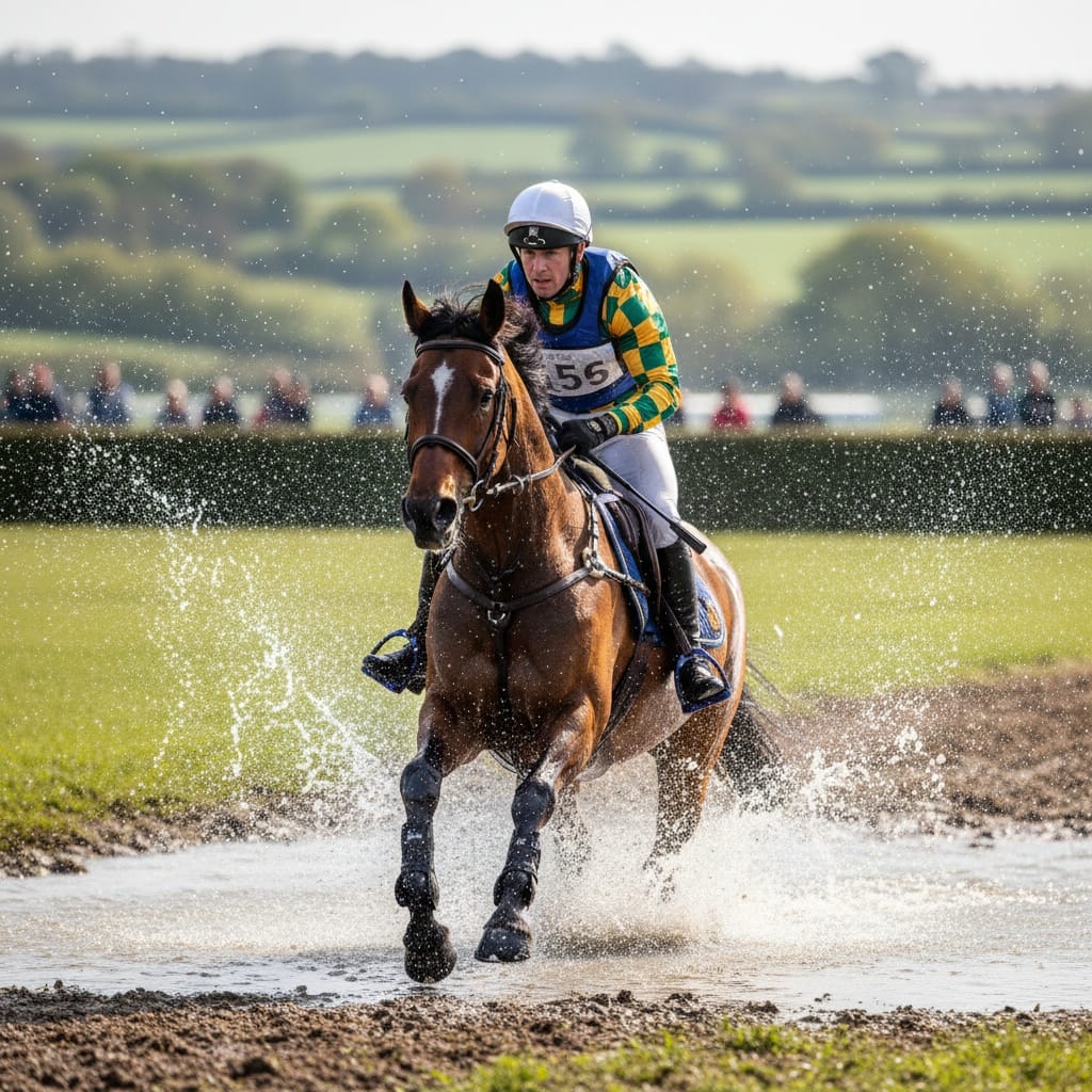 cross country water jump 91388814
