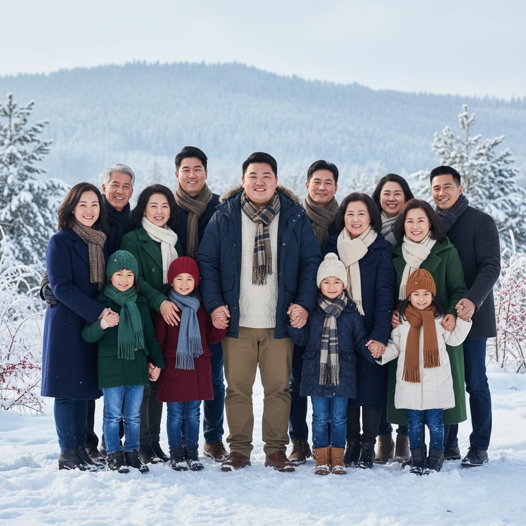 curve asian man winter holiday outdoor 52227084