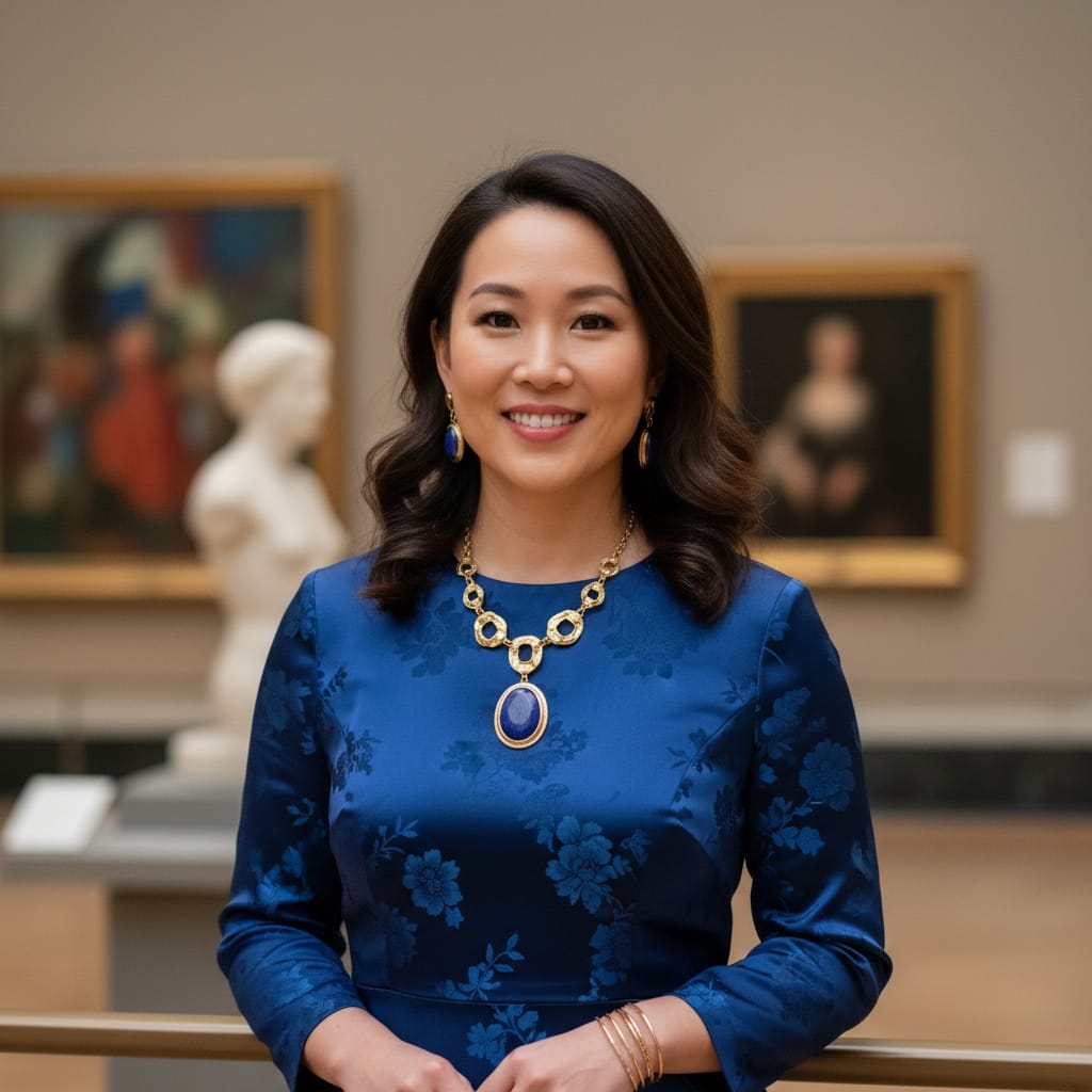 curve asian woman art gallery cultured 25189867