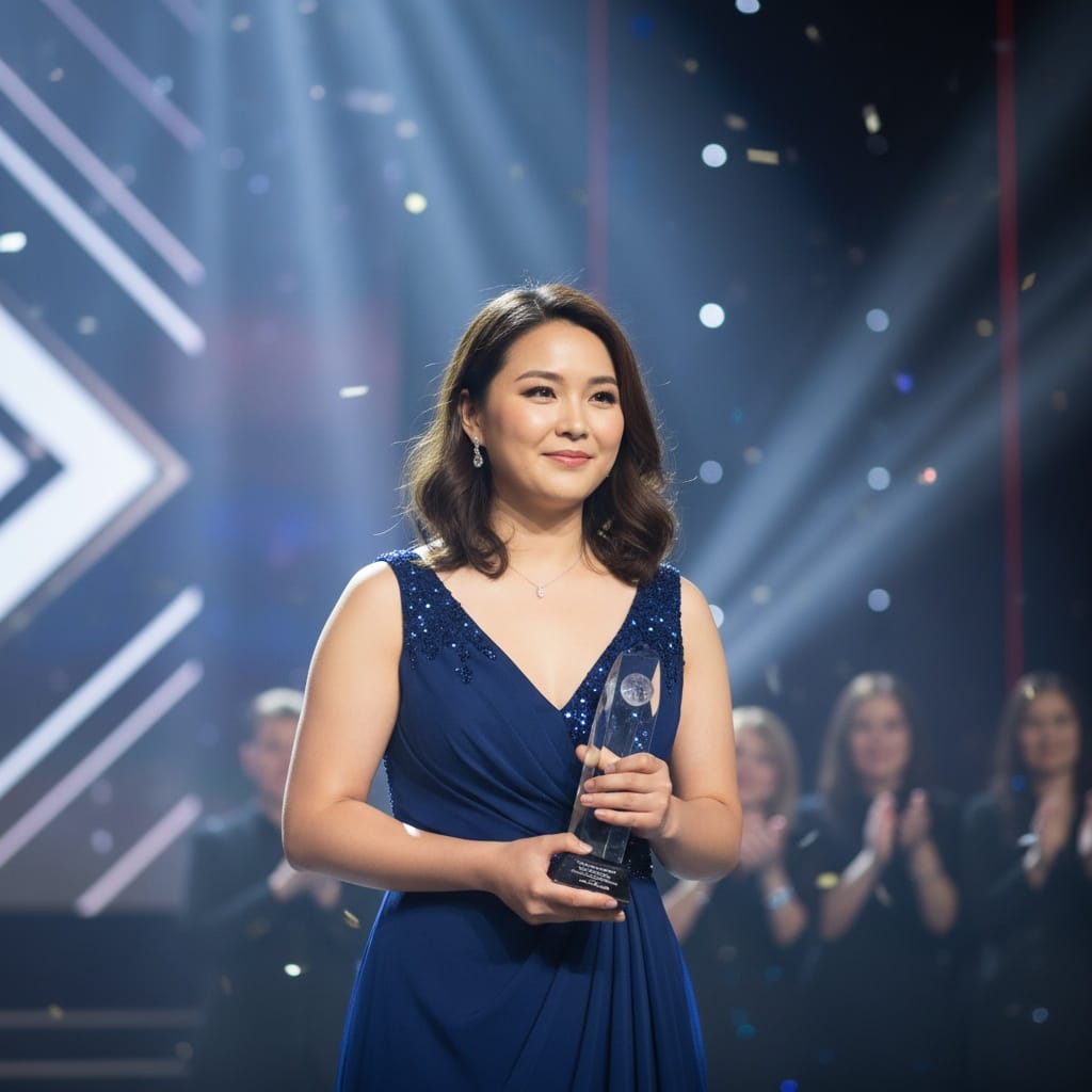 curve asian woman awards presentation moment 40504543