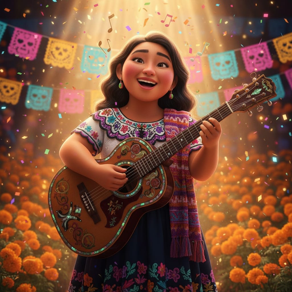 curve asian woman coco day of dead musician 33969859