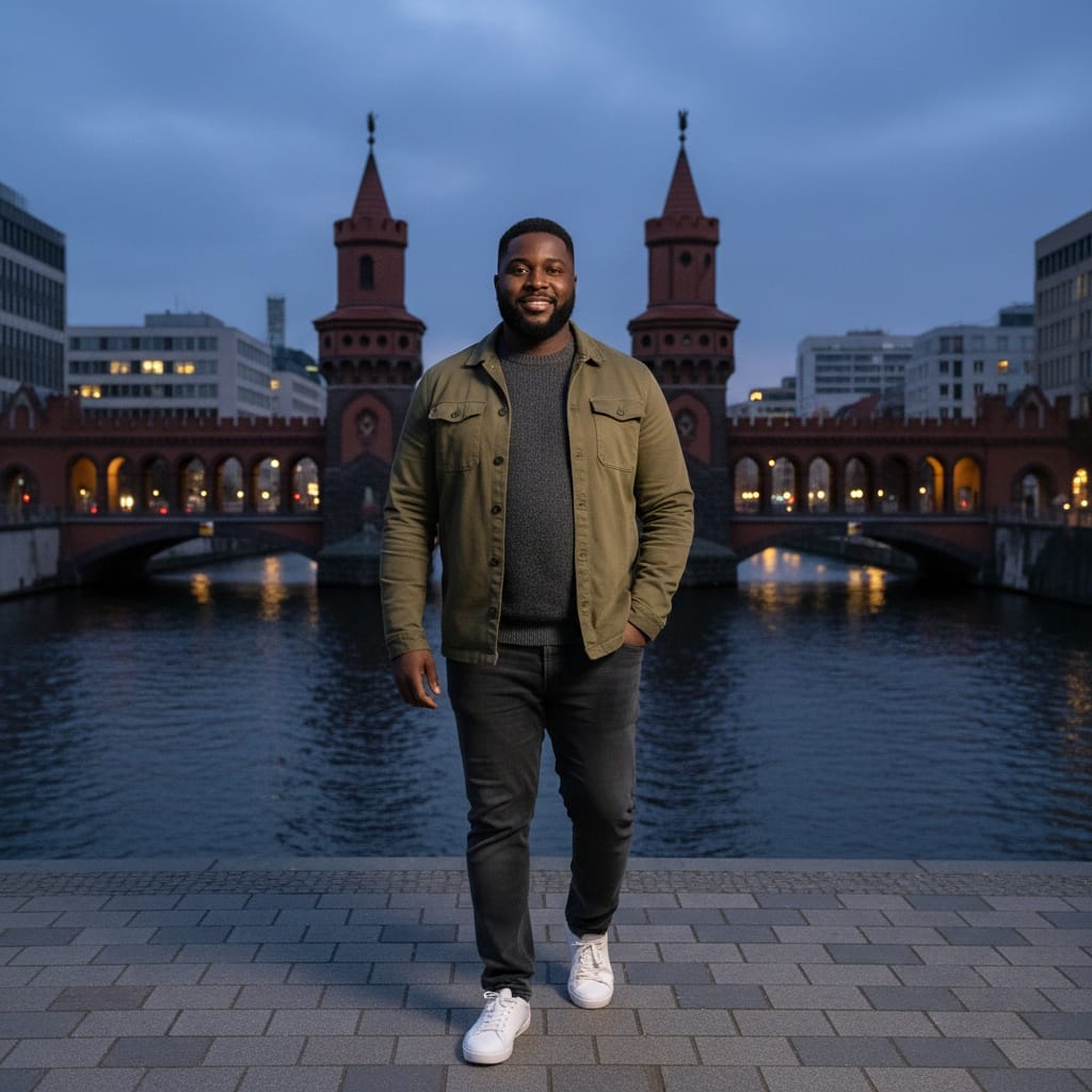 curve black man oberbaum bridge wide 57772718