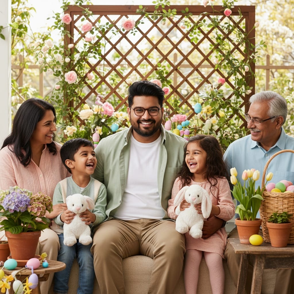 curve indian man spring porch sitting 94829486