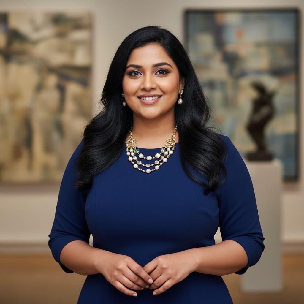 curve indian woman art gallery cultured 64057479