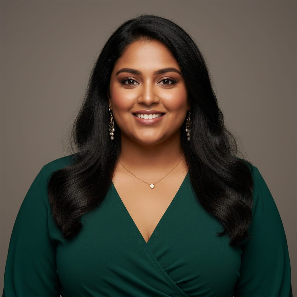 curve indian woman classic indoor portrait 26327099