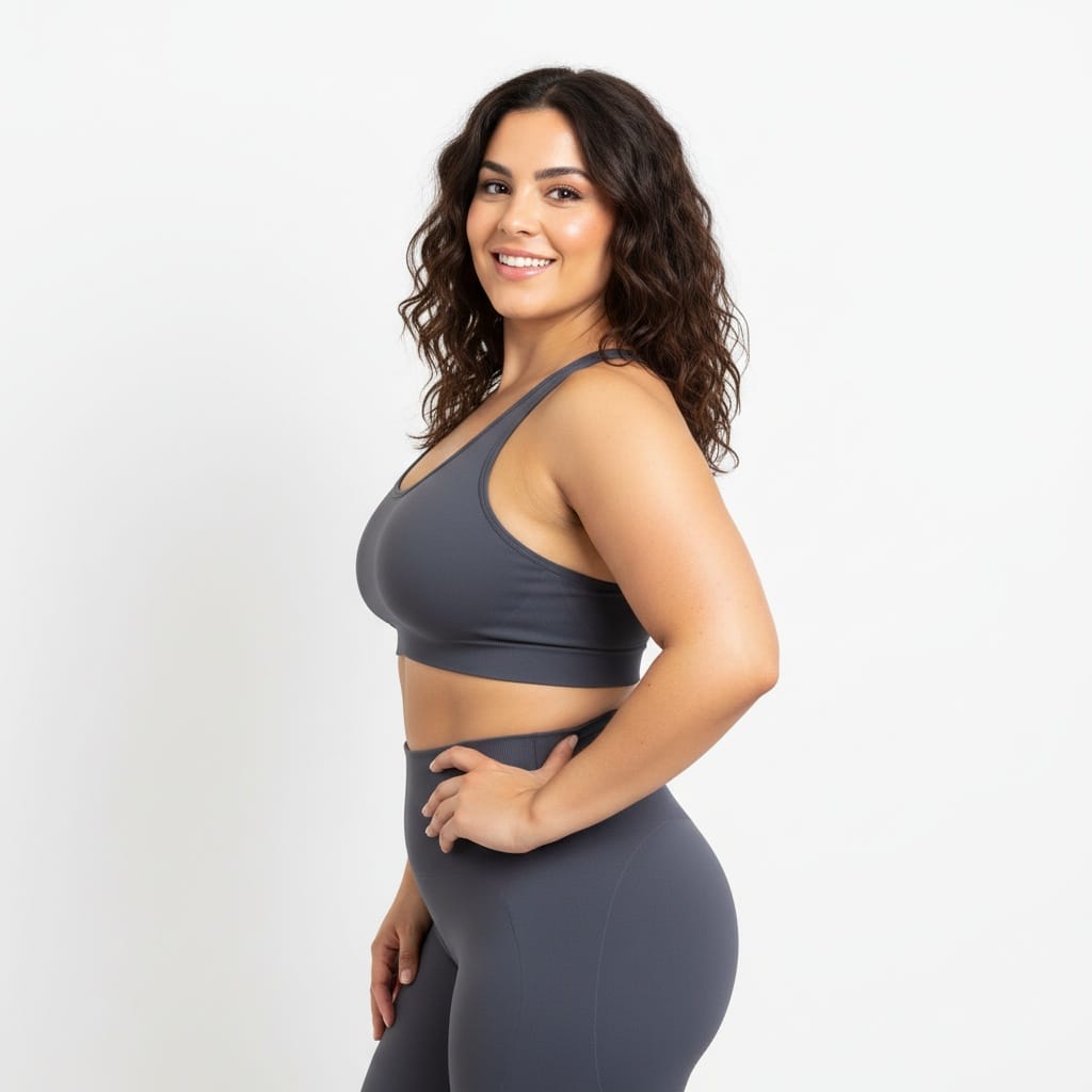 curve middle_eastern woman after side profile proud 52624357