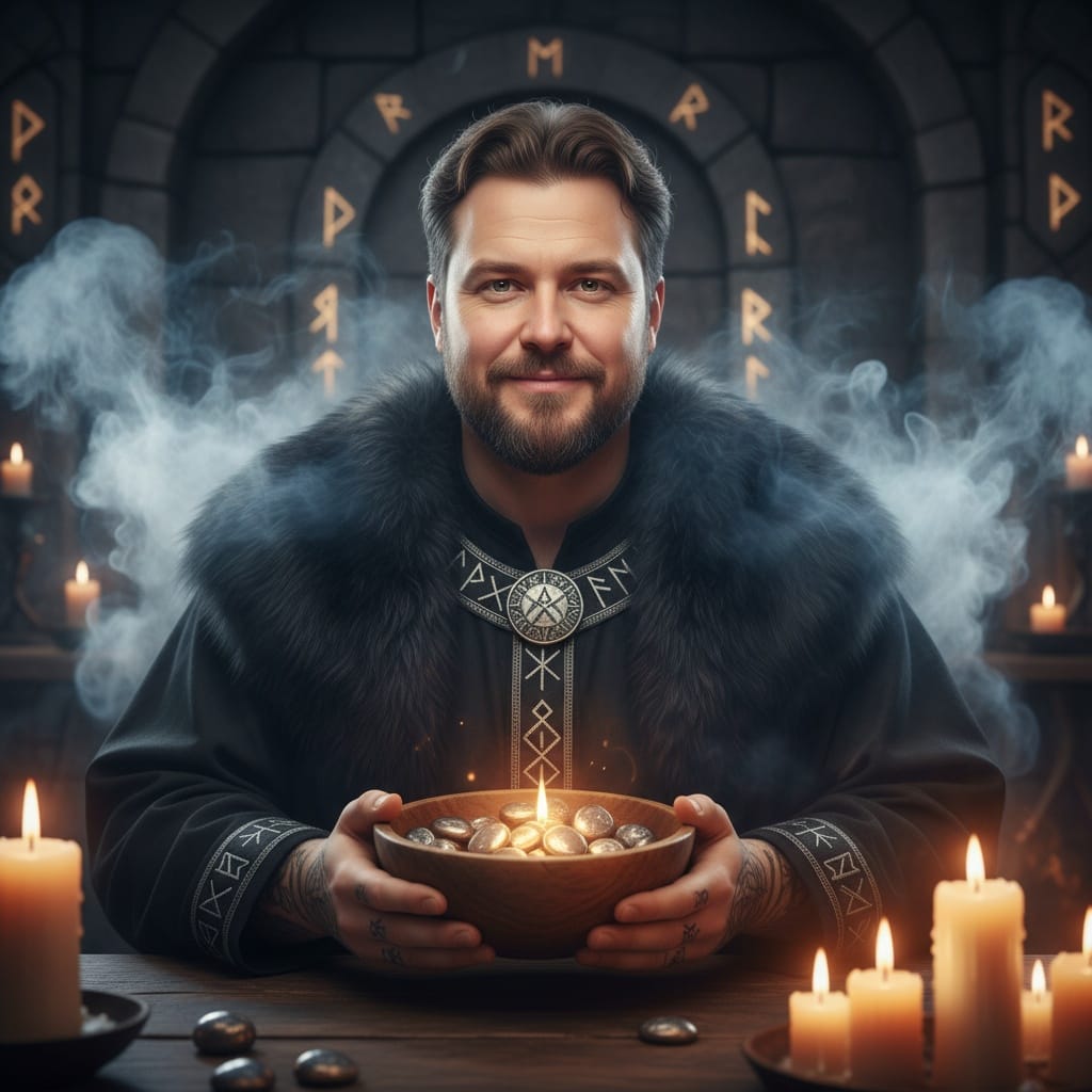 curve white man runes mystic ritual 95797729